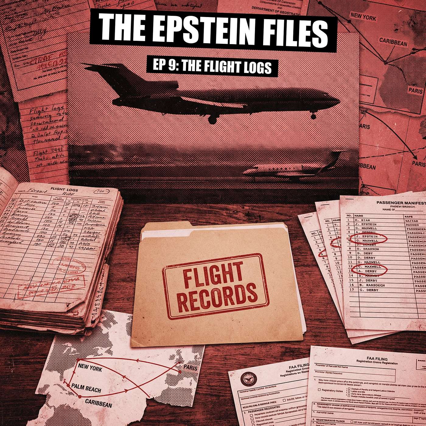File 9 - Epstein's Flight Logs: Who Flew and How Often