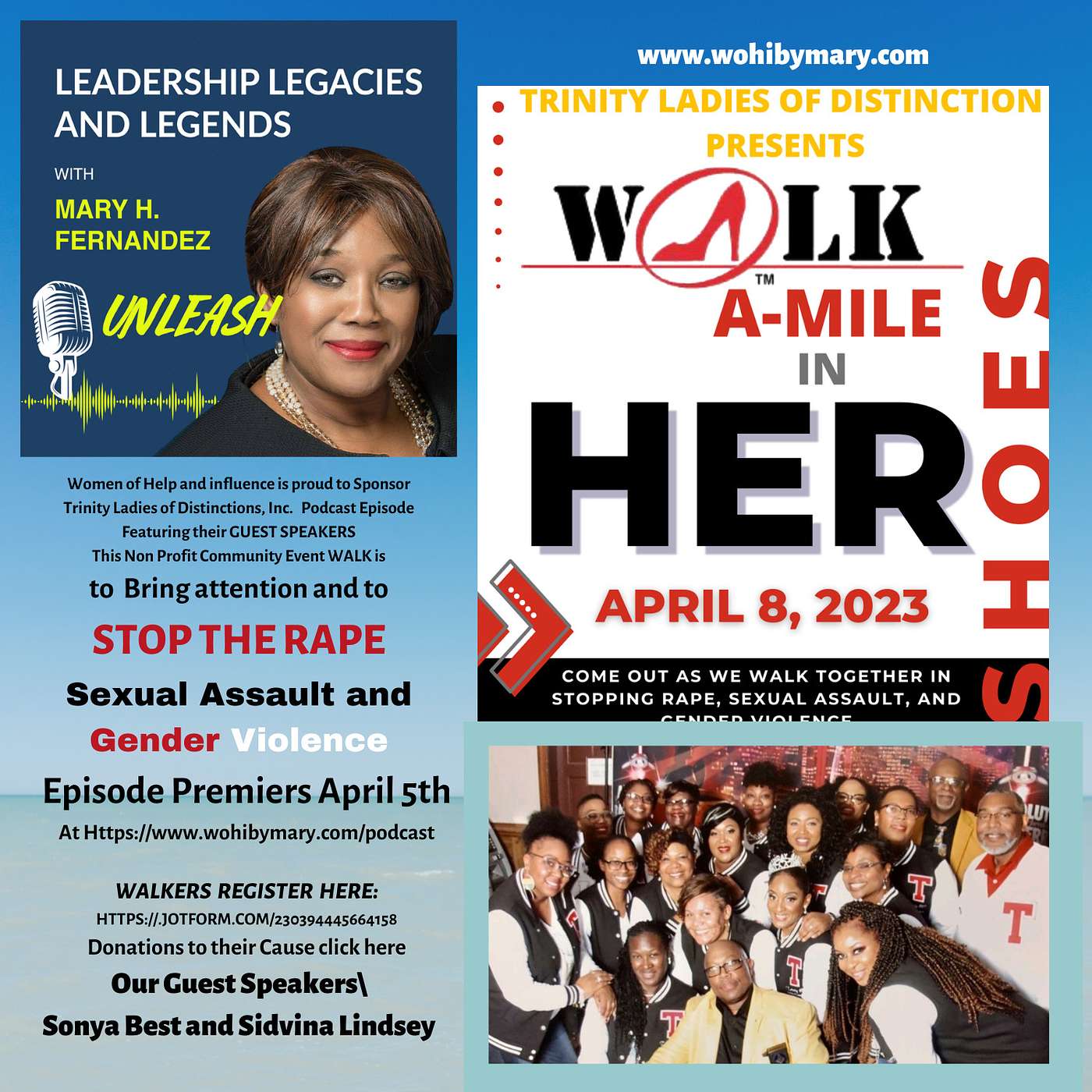 Leadership Legacies & Legends Unleash Podcast with Mary H Fernandez