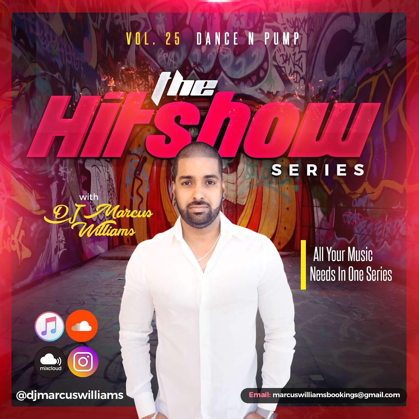 The HitShow Series (Mainstream EDM) Vol. 25 - Various Artists Mixed by Marcus Williams episode artwork