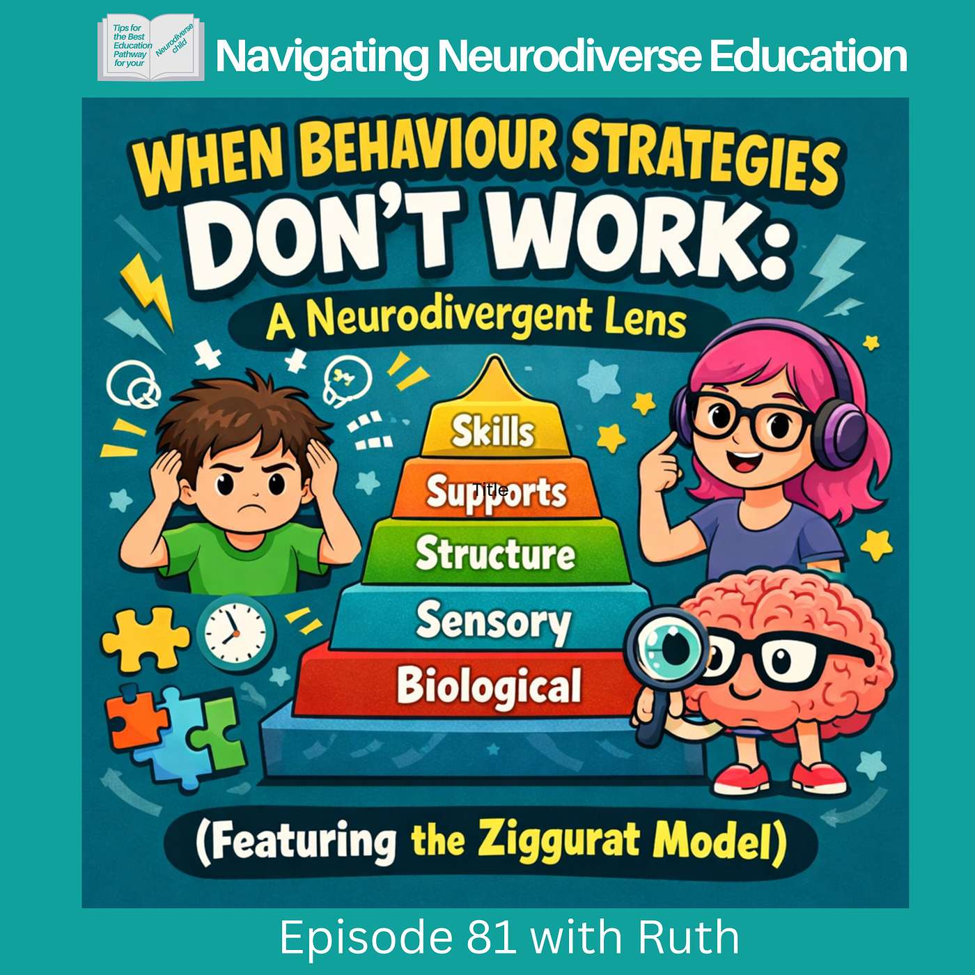 When Behaviour Strategies Don’t Work: A Neurodivergent Lens (Featuring the Ziggurat Model) episode artwork