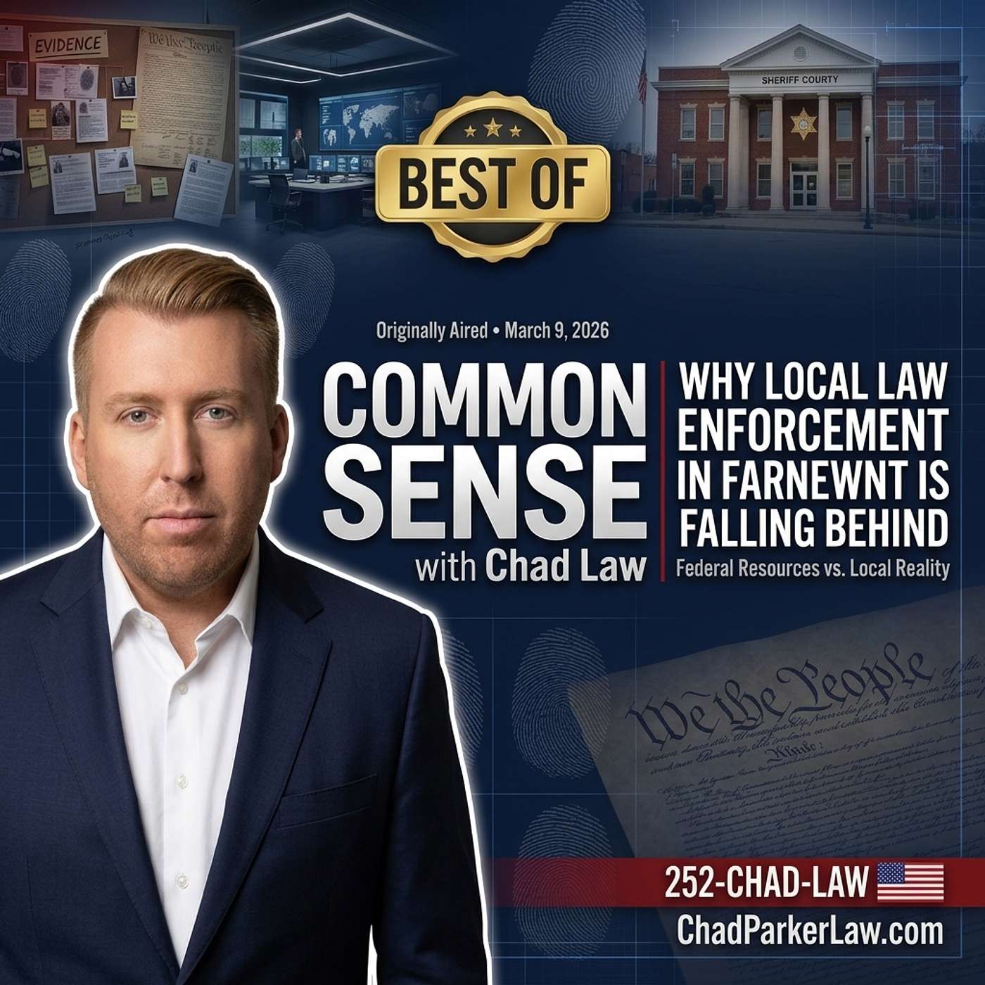 Best Of Common Sense: Why Local Law Enforcement Is Falling Behind (Originally Aired March 9, 2026) episode artwork