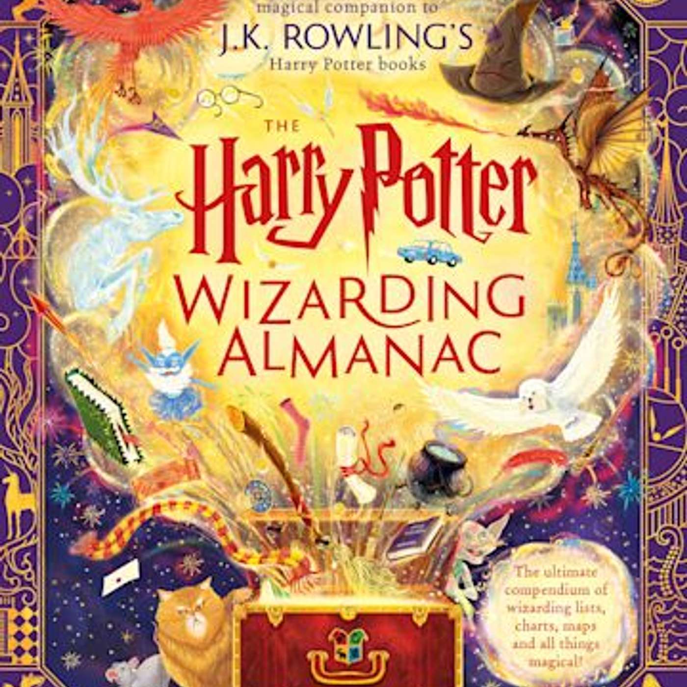 Levi Pinfold on illustrating a magical world for the 'The Harry Potter Wizarding Almanac' episode artwork
