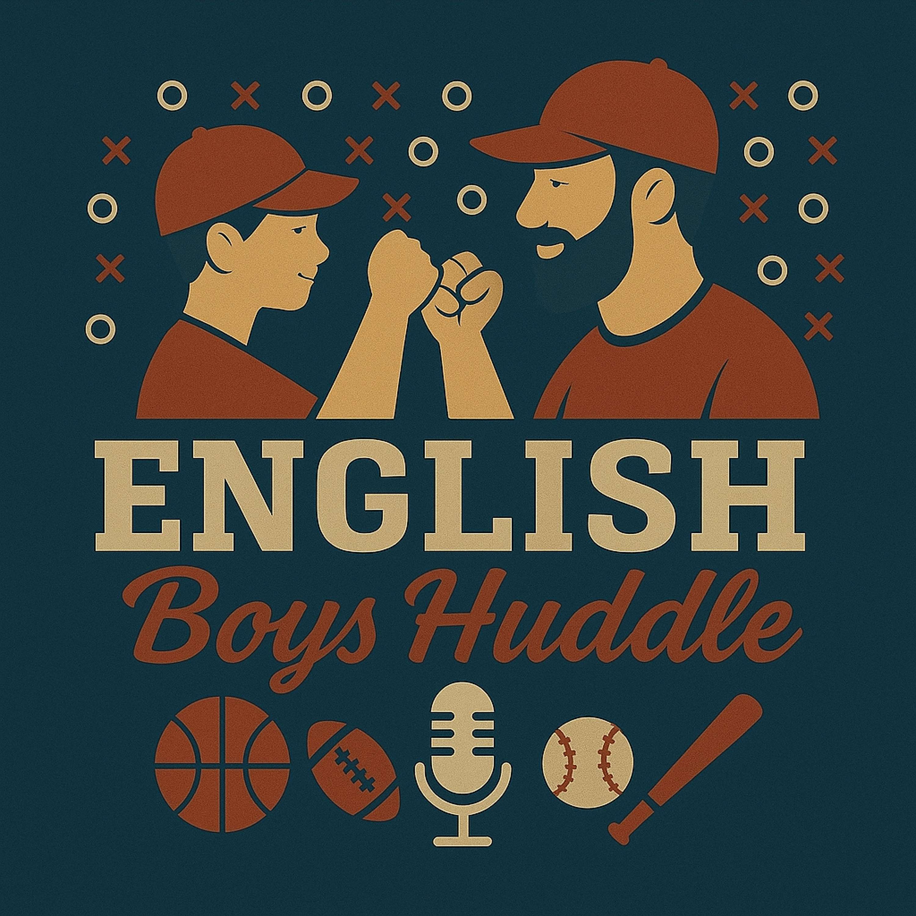 English Boys Huddle 