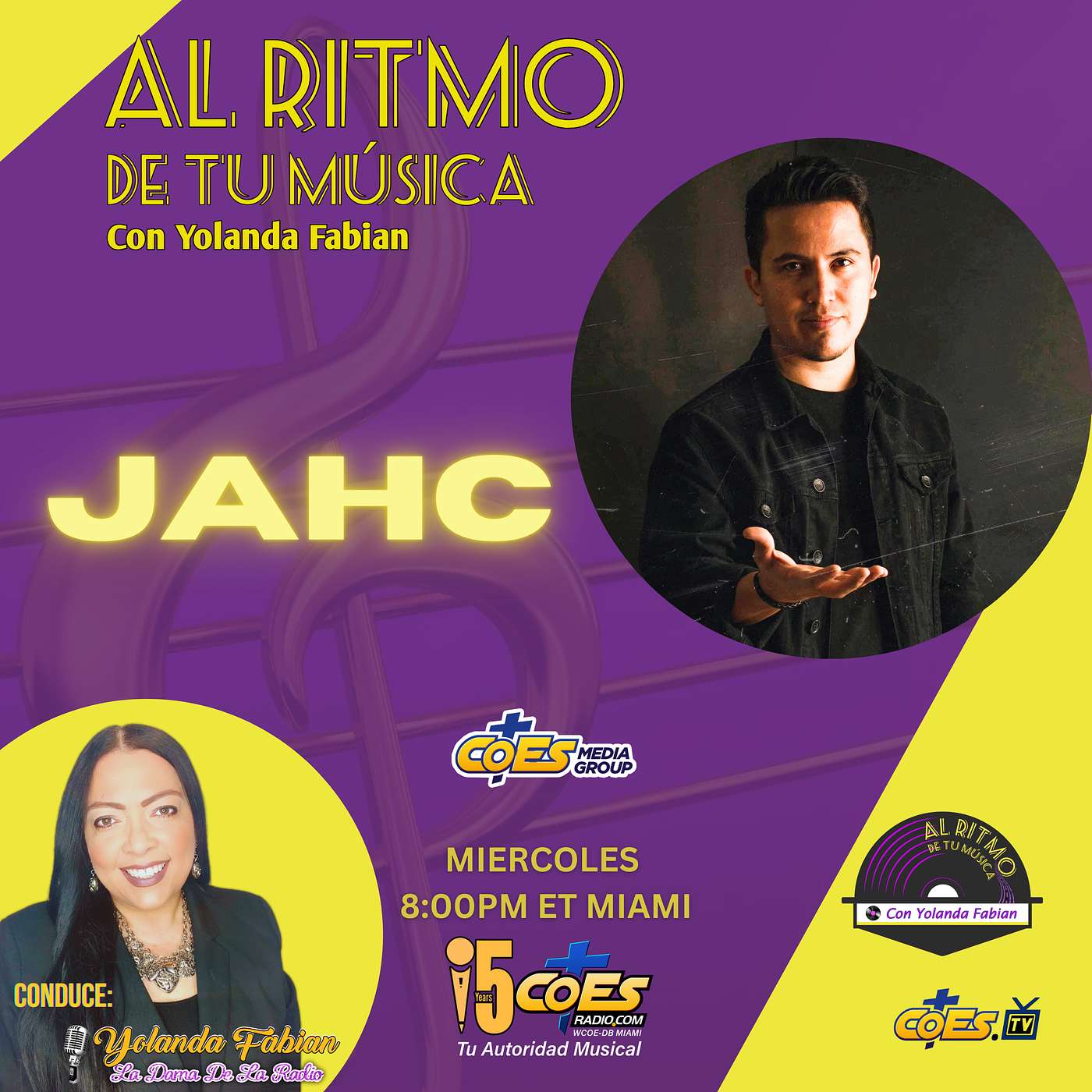 JAHC Al Ritmo de tu Música con Yolanda Fabian