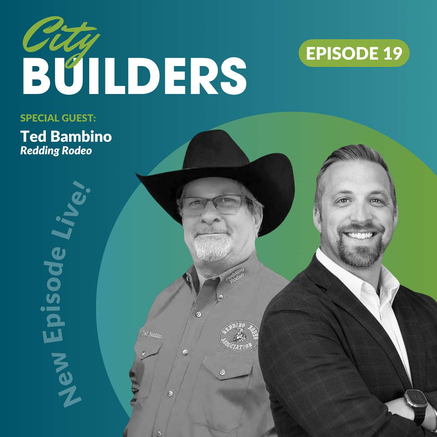 The City Builders Podcast | Ted Bambino, Redding Rodeo episode artwork