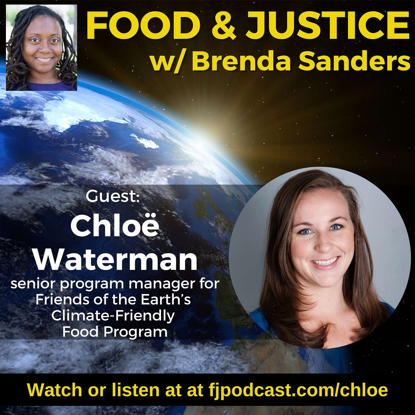 Chloë Waterman of Friends of the Earth’s Climate-Friendly Food Program