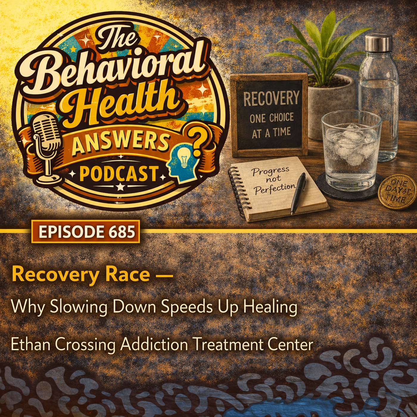Episode 685: Recovery Race - Why Slowing Down Speeds Up Healing | Ethan Crossing Addiction Treatment Center episode artwork