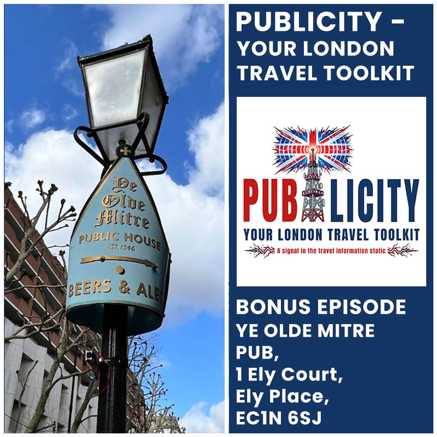Ye Olde Mitre Holborn – London’s Hidden Historic Pub episode artwork