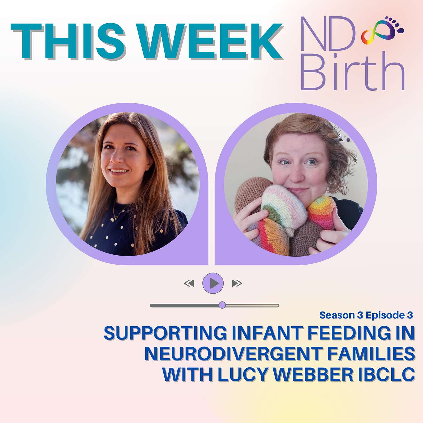 S3 Ep3: Supporting Infant Feeding in Neurodivergent Families with Lucy Webber IBCLC episode artwork