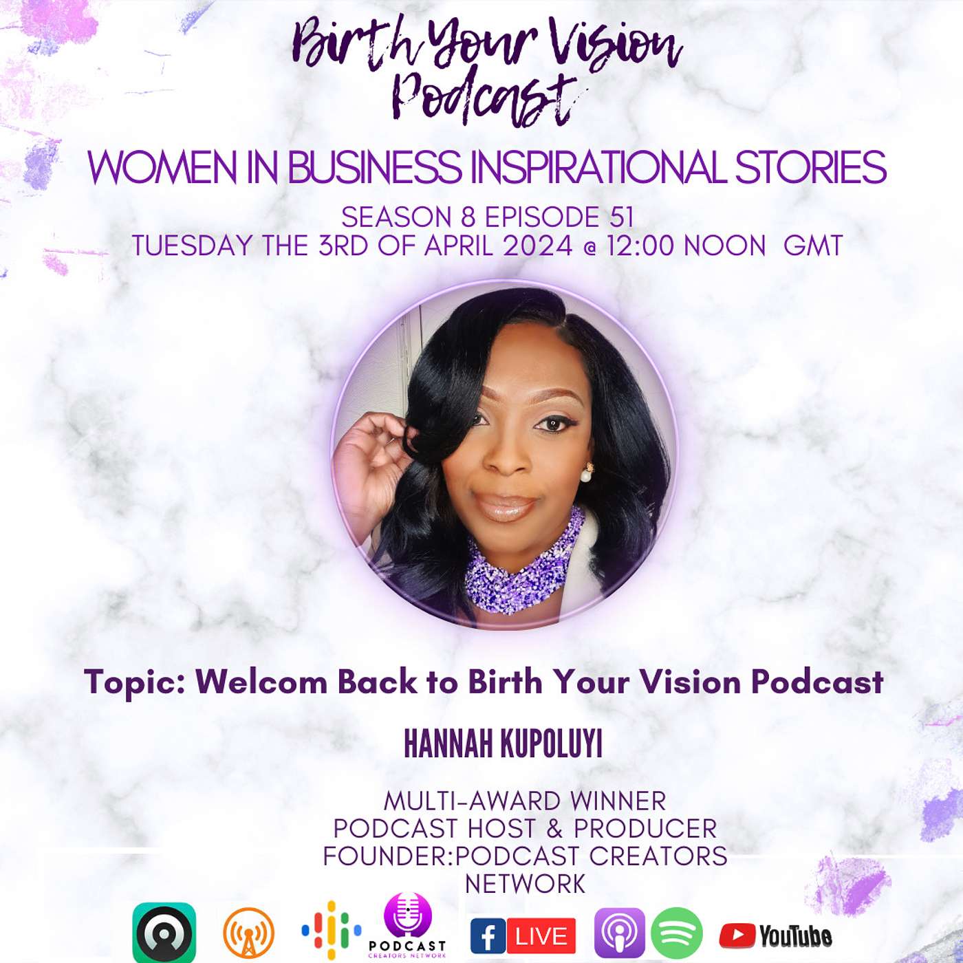 BIRTH YOUR VISION PODCAST
