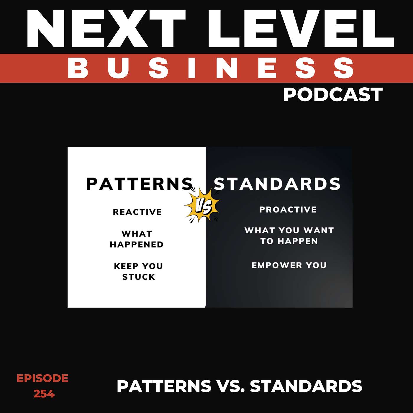 Patterns vs. Standards