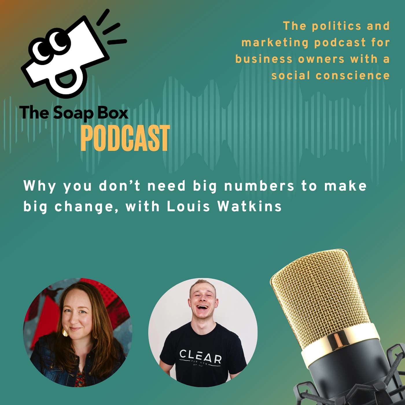 Why you don’t need big numbers to make big change, with Louis Watkins