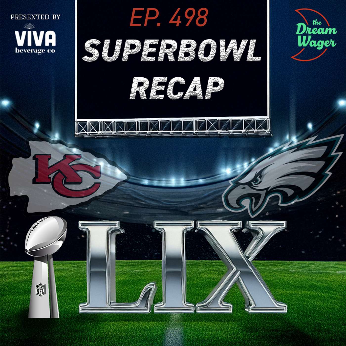 The Eagles Are Super Bowl Champs, Josh Allen Wins The MVP + NBA & CBB Bets episode artwork