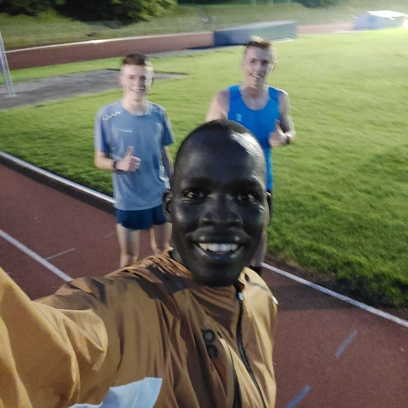 Ep 276 - Swiss Refugee Runner Dominic Lokinyomo Lobalu with Margus Hagmann