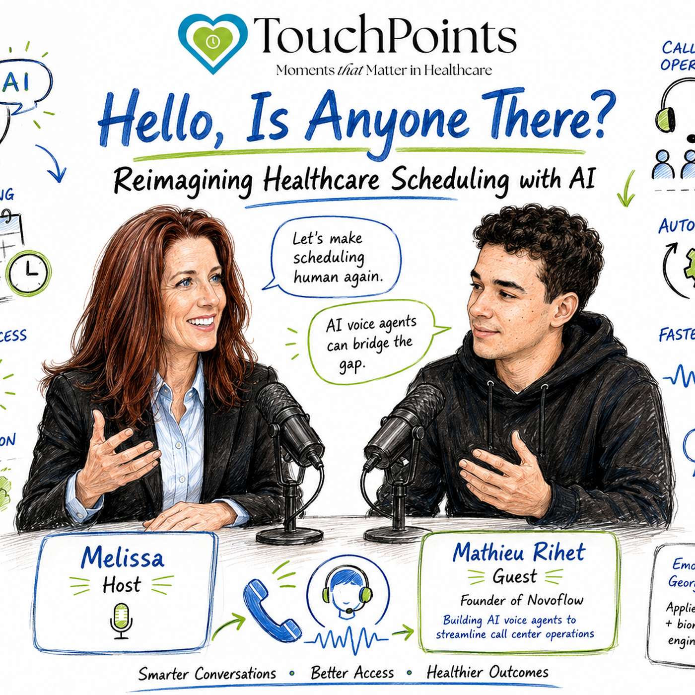 Hello, Is Anyone There? Reimagining Healthcare Scheduling with AI episode artwork