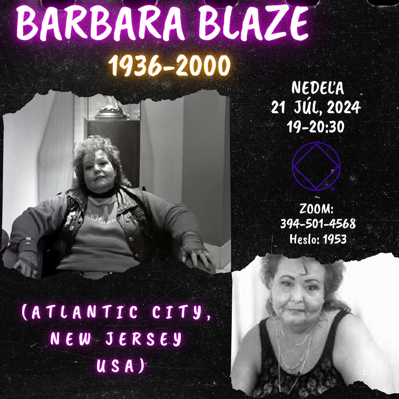 Barbara Blaze (Atlantic City, New Jersey, USA) episode artwork