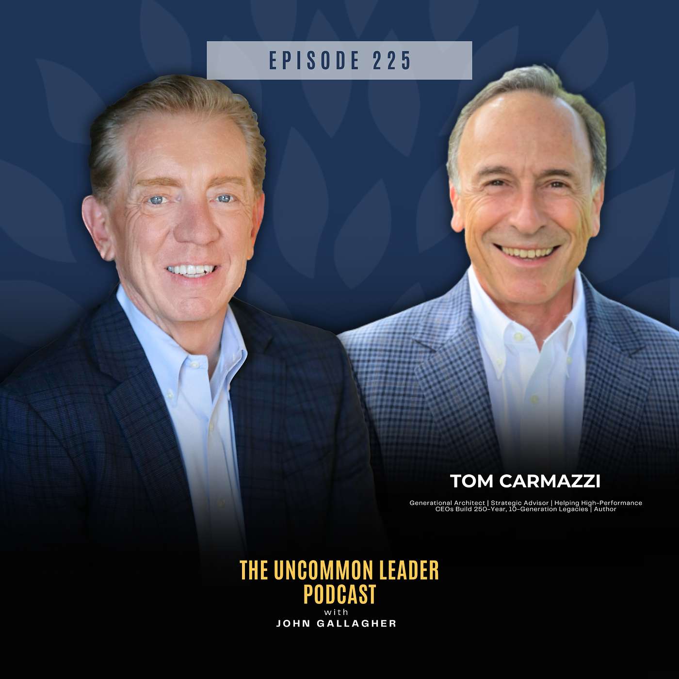 Episode 225 - Your Family’s Strategic Plan: Seeing the Good in Others Changes Everything | Tom Carmazzi episode artwork