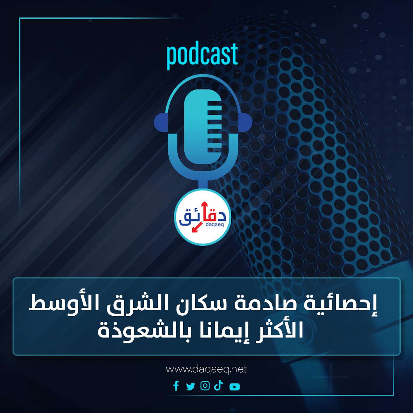 بودكاست | إحصائية صادمة: سكان الشرق الأوسط الأكثر إيمانا بالشعوذة