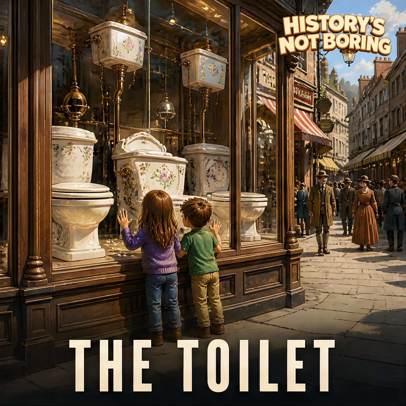 The History of the Toilet for Kids: Who Invented It? artwork