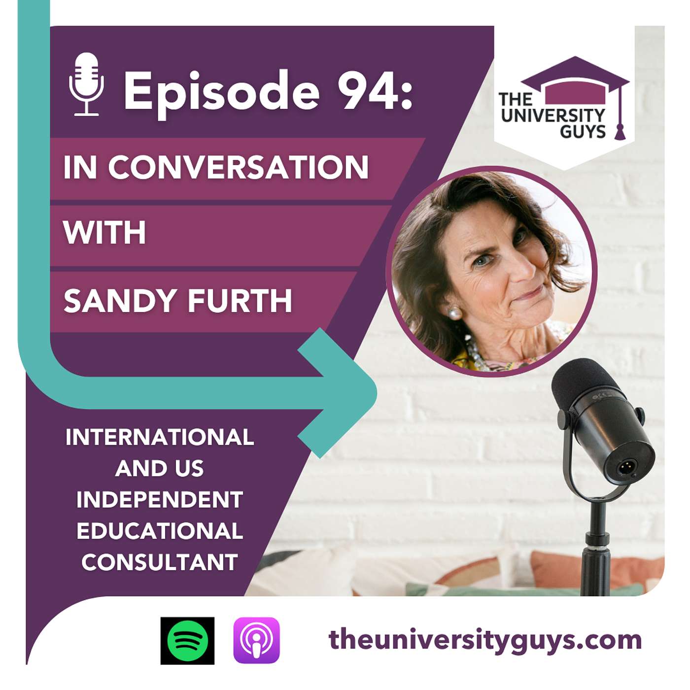 Episode 94: in conversation with Sandy Furth Episode 94: in conversation with Sandy Furth