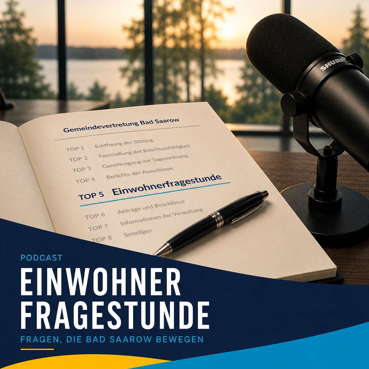 Podcast TOP Einwohnerfragestunde – Fragen, die Bad Saarow bewegen.