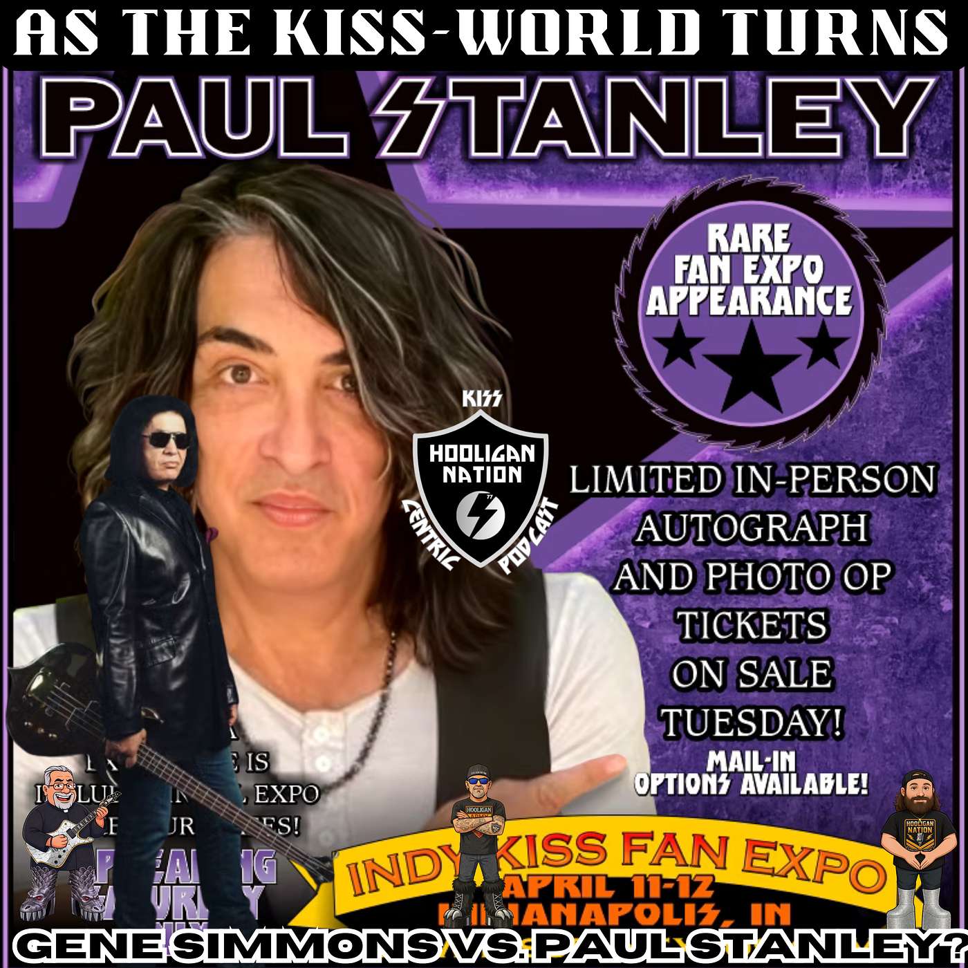 As the KISS-World Turns: Gene’s 2026 Setlist Gets Deeper | Paul Stanley at Indy Expo As the KISS-World Turns: Gene’s 2026 Setlist Gets Deeper | Paul Stanley at Indy Expo