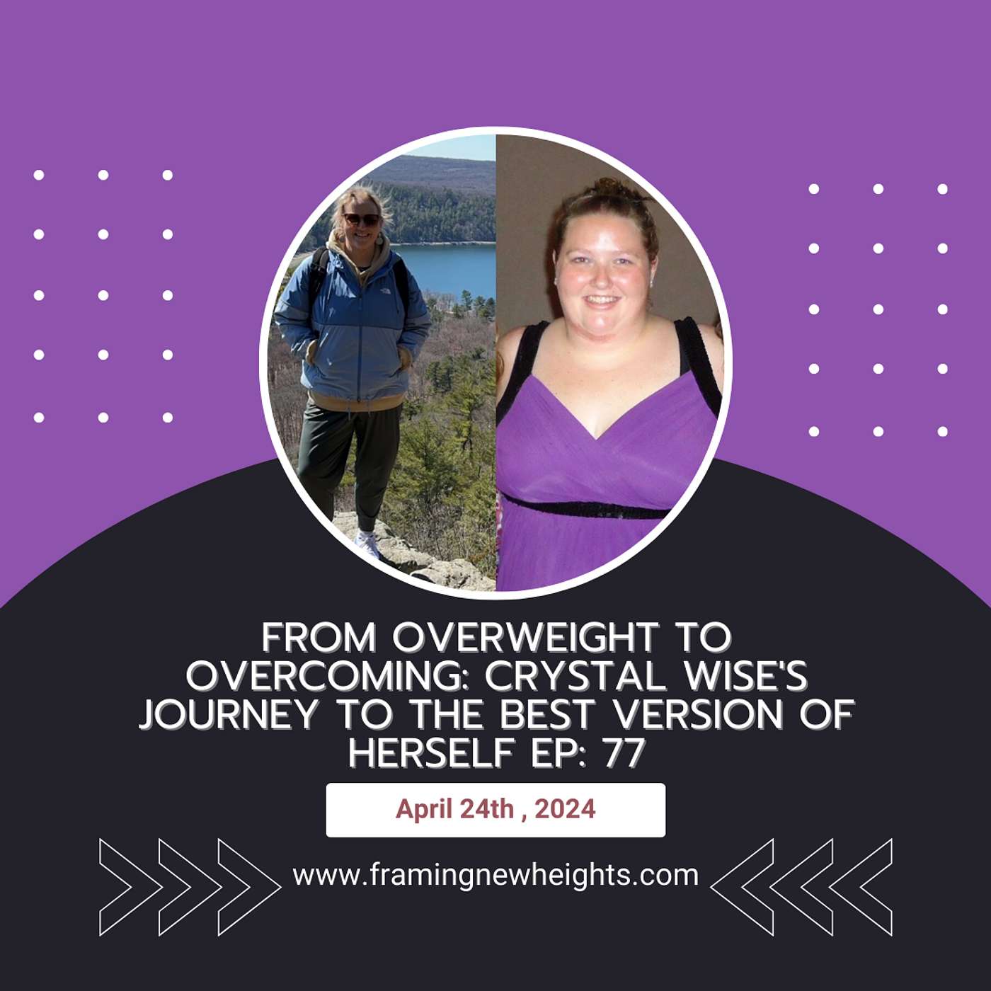 From Overweight to Overcoming: Crystal Wise's Journey to the Best Version of Herself Ep:77