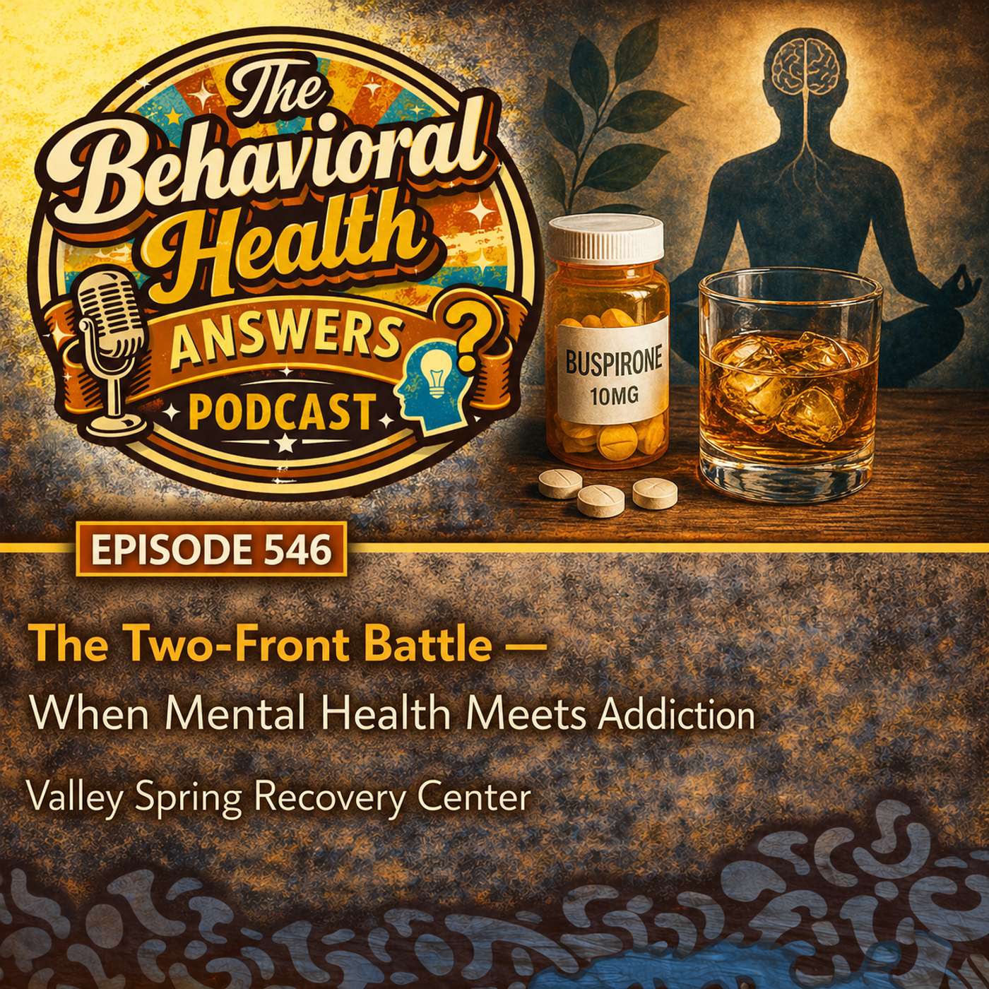 Episode 546: The Two-Front Battle - When Mental Health Meets Addiction | Valley Spring Recovery Center episode artwork