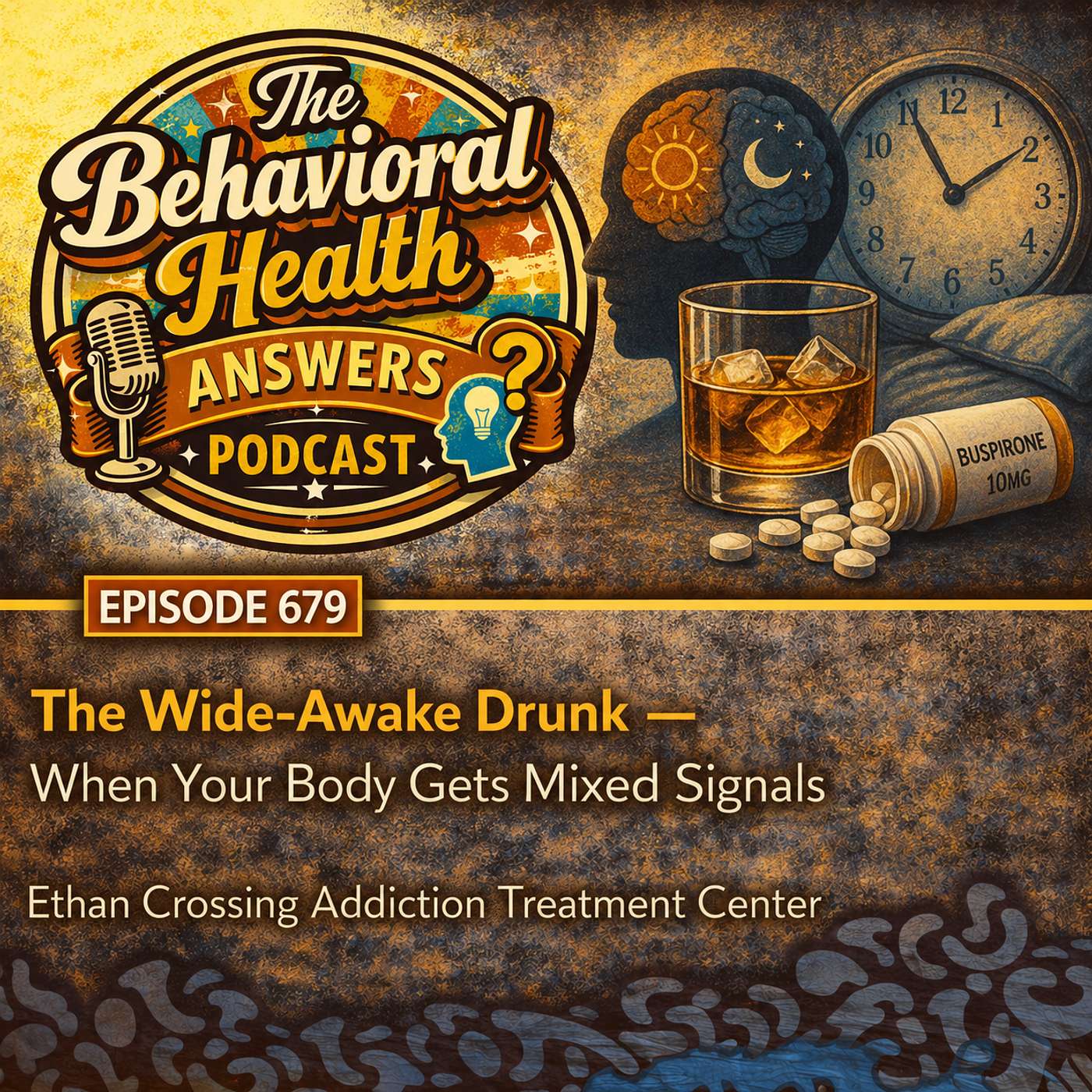 Episode 679: The Wide-Awake Drunk - When Your Body Gets Mixed Signals | Ethan Crossing Addiction Treatment Center episode artwork