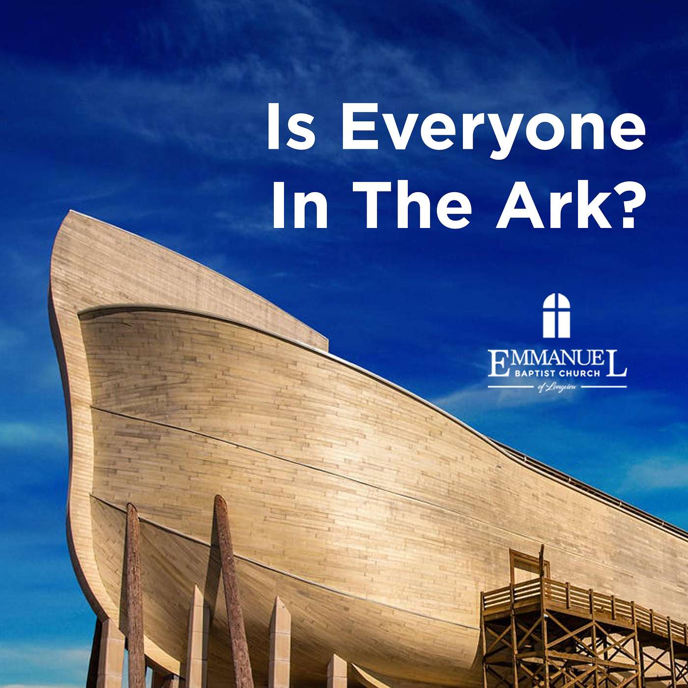 Is Everyone in the Ark - Sunday AM 05/22/2022 - Pastor Bob Gray II episode artwork