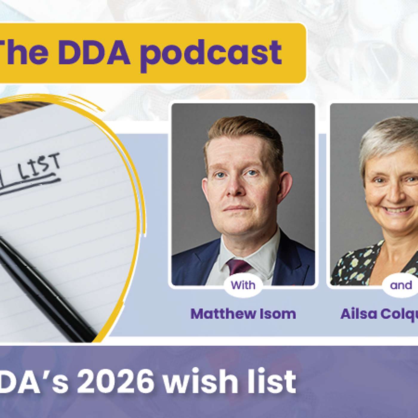 3. The DDA's 2026 Wish List episode artwork