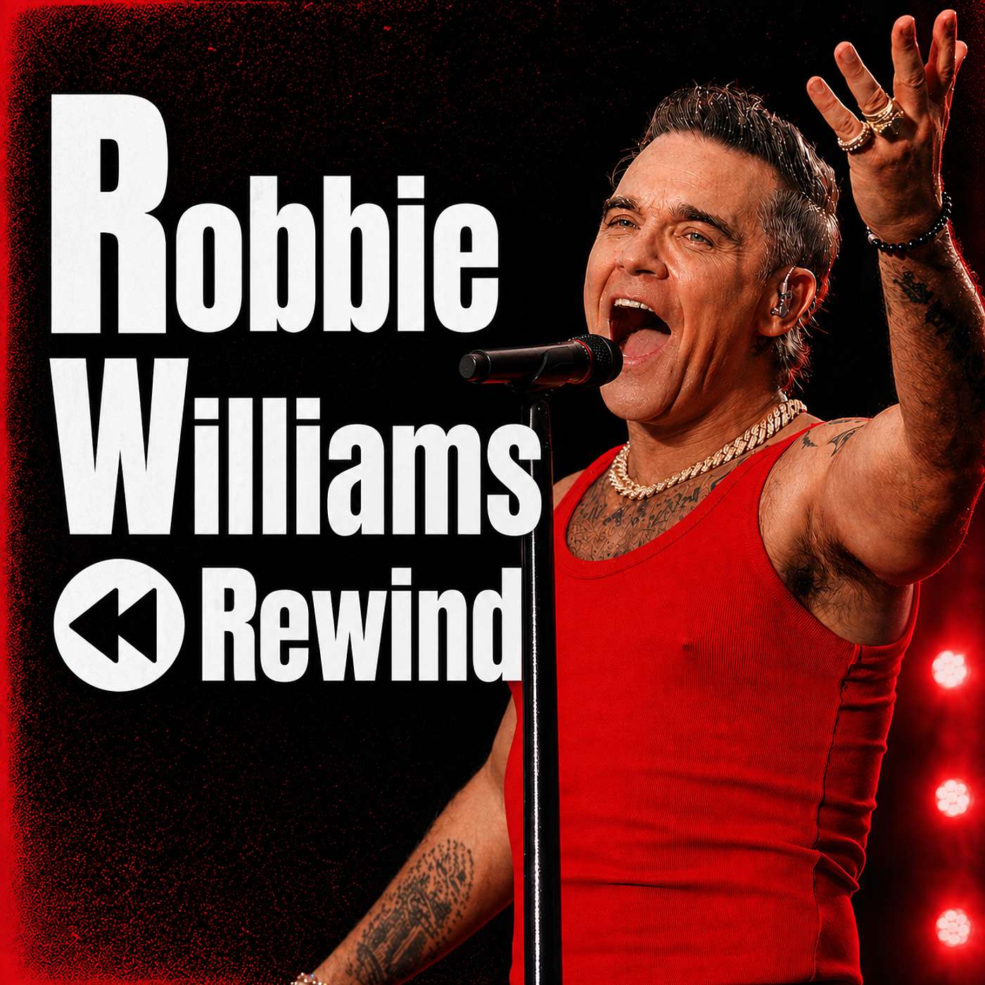 Robbie Williams Rewind Artwork