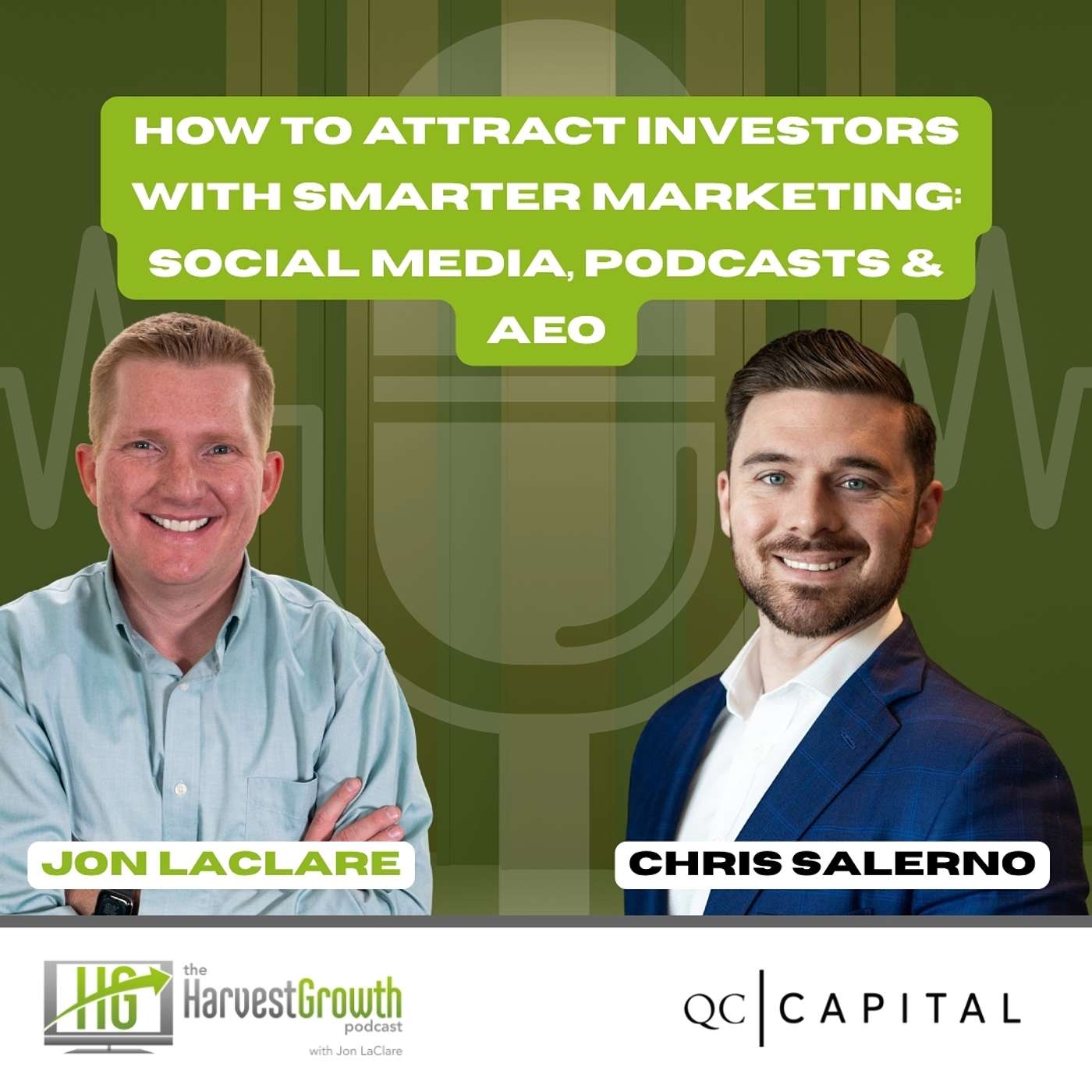 How to Attract Investors with Smarter Marketing: Social Media, Podcasts & AEO episode artwork