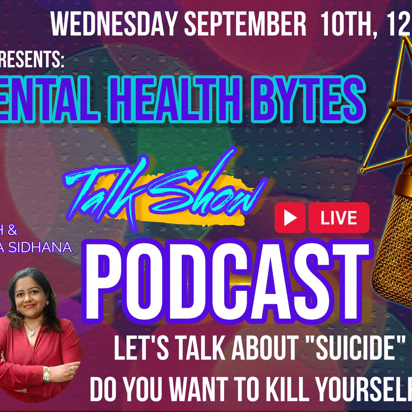 MENTAL HEALTH BYTES: Let's talk about "suicide"
