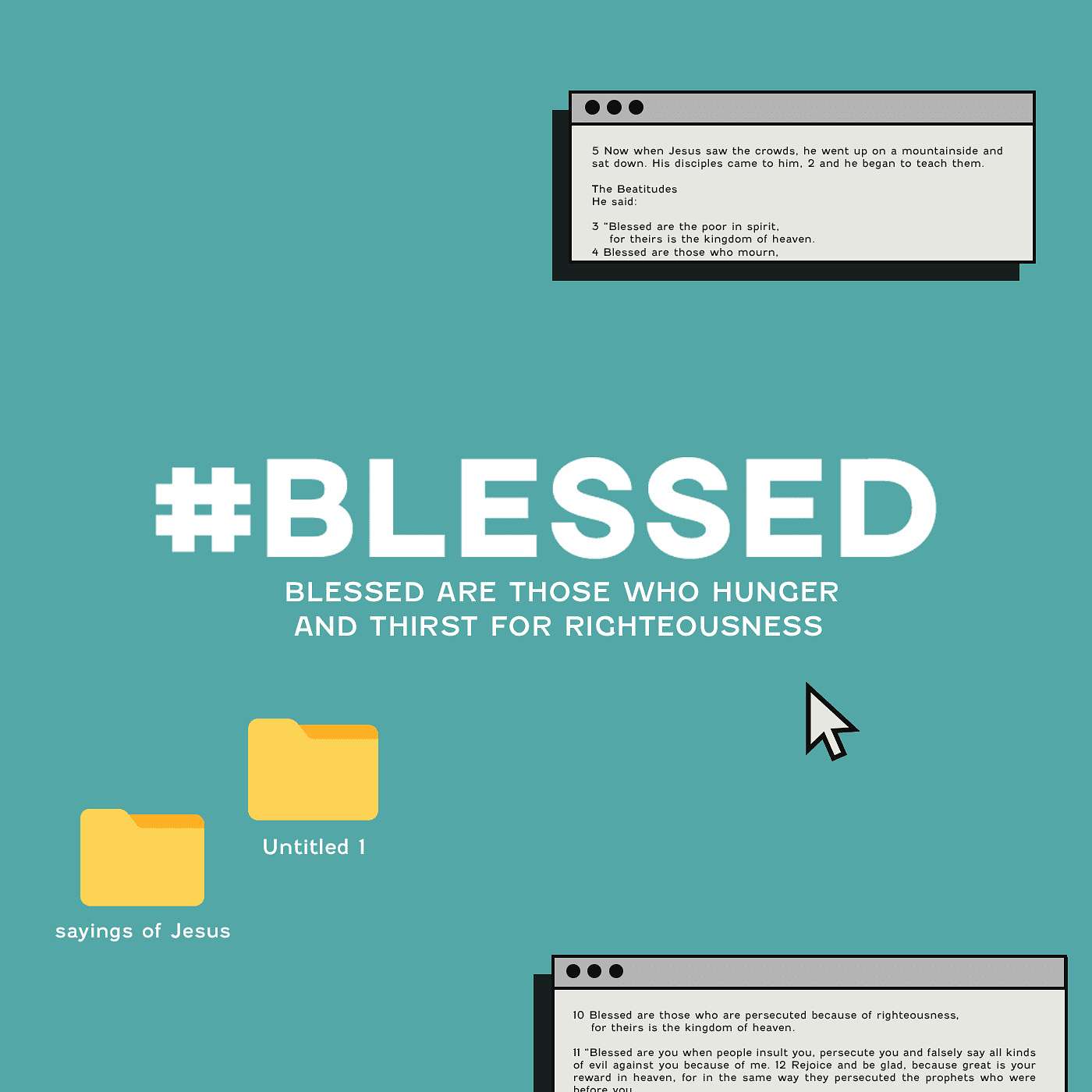 #Blessed | Blessed are those who hunger and thirst for righteousness | Week 4
