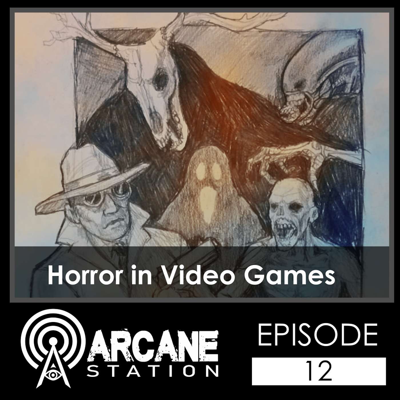 Episode 12 - Horror In Video Games episode artwork