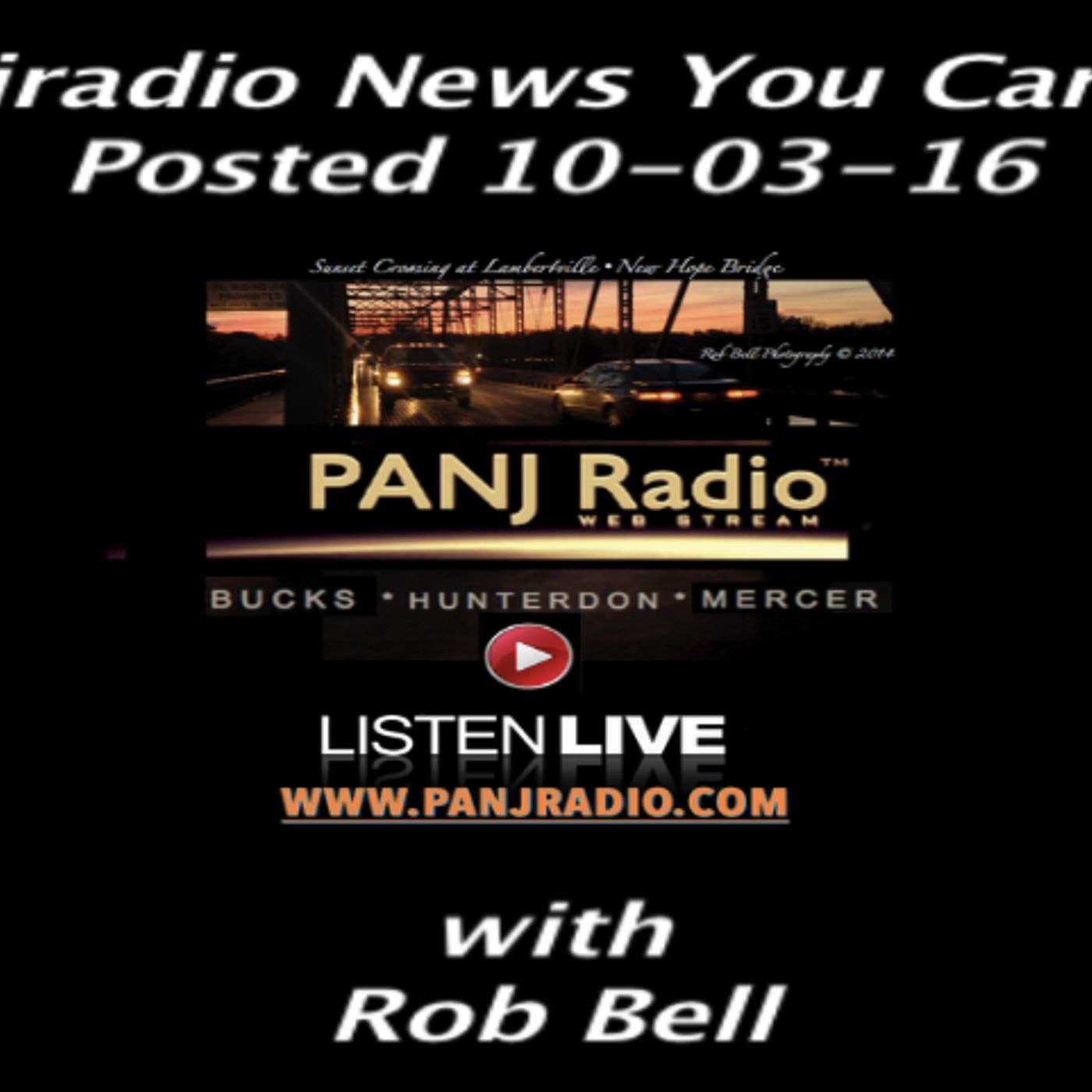 @Panjradio News You Can Use. Posted 10-03-16
