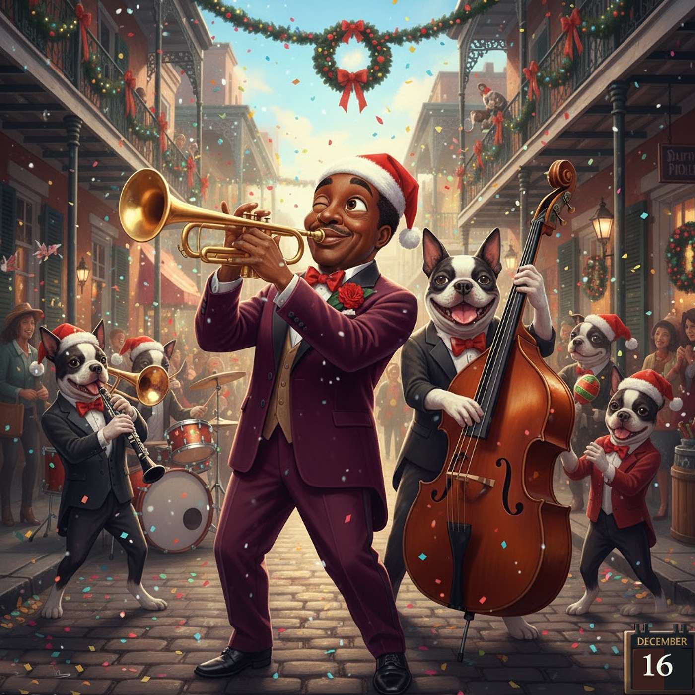 Boston Terrier Christmas