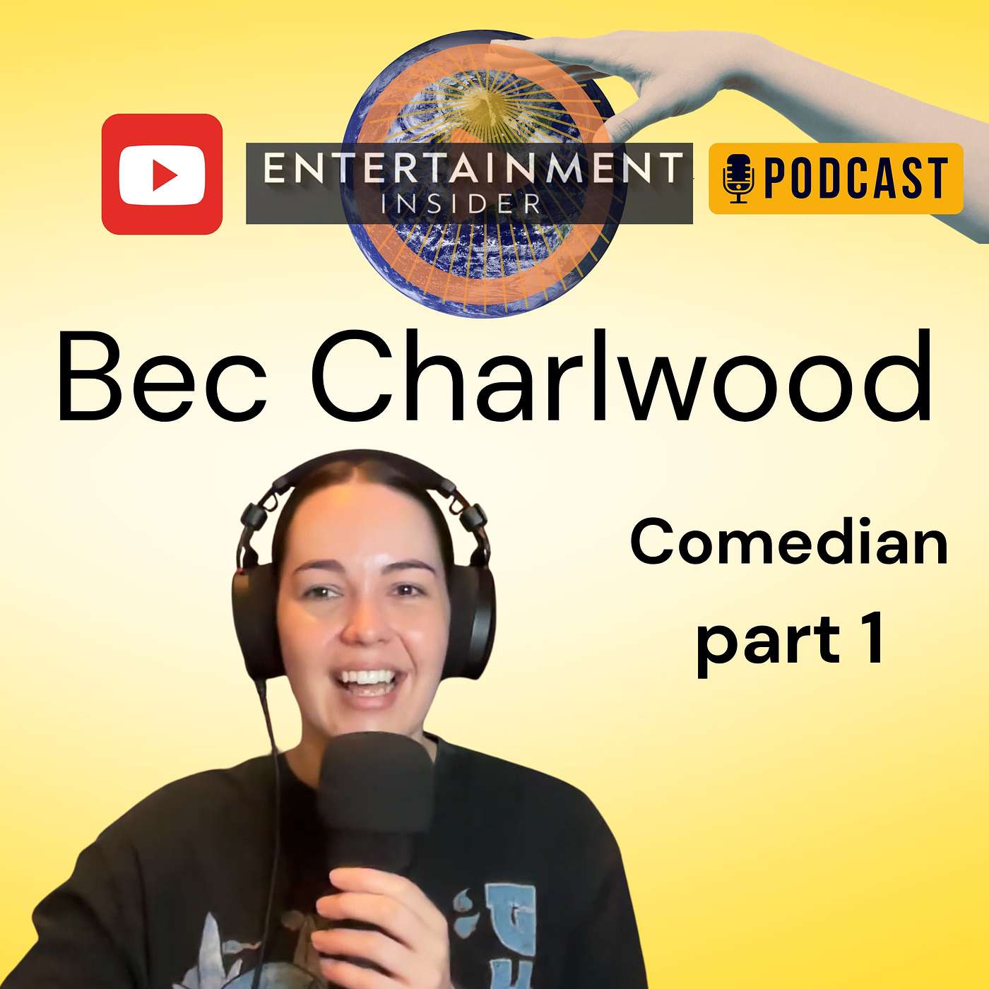 Bec Charlwood Part 1 - the economics of comedy, what happens behind the scenes, Screen Queens episode artwork