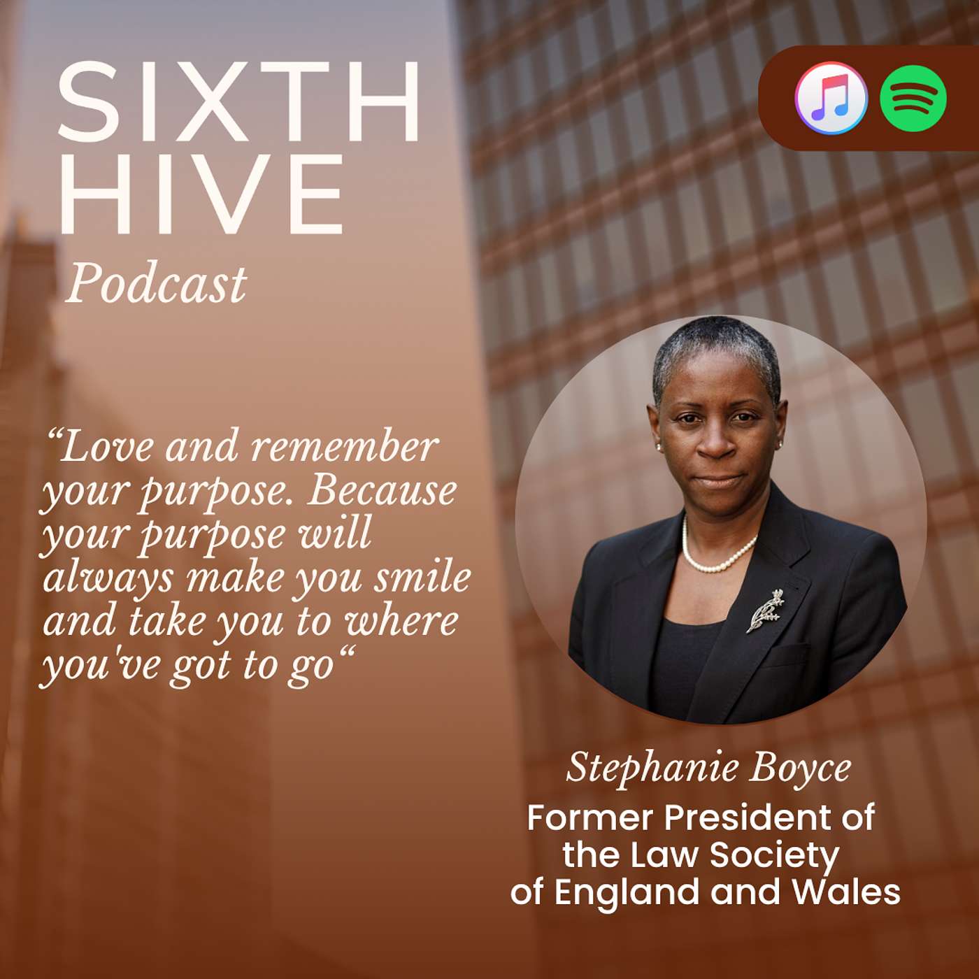 How To Embrace Being The First - Dr. I Stephanie Boyce, The First person of colour, Who Became President of... episode artwork