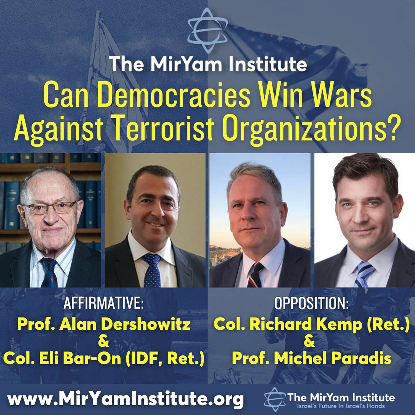 Debate! Democracies vs Terrorist Organizations. Who Wins?