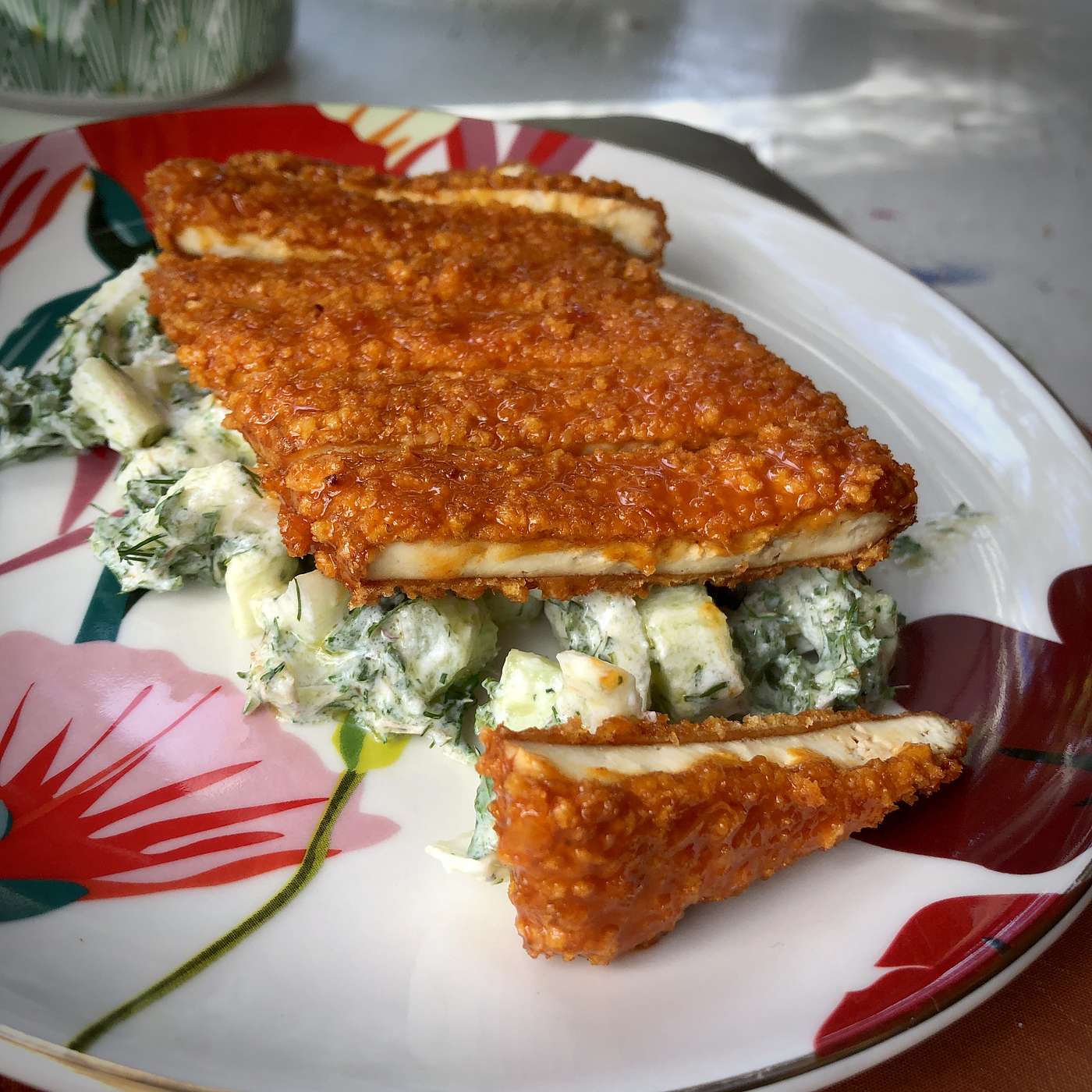 S5 E11 Baked Buffalo Tofu & Crunchy Celery Slaw: Meatless Monday Inspiration!