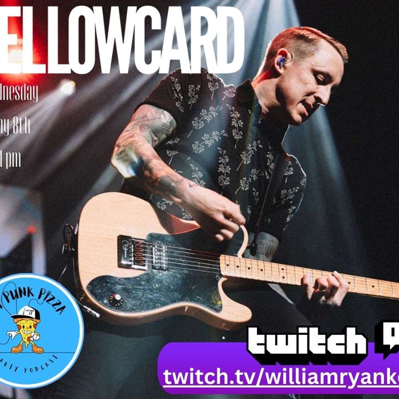Yellowcard video interview - Pop Punk Pizza Party Podcast episode artwork