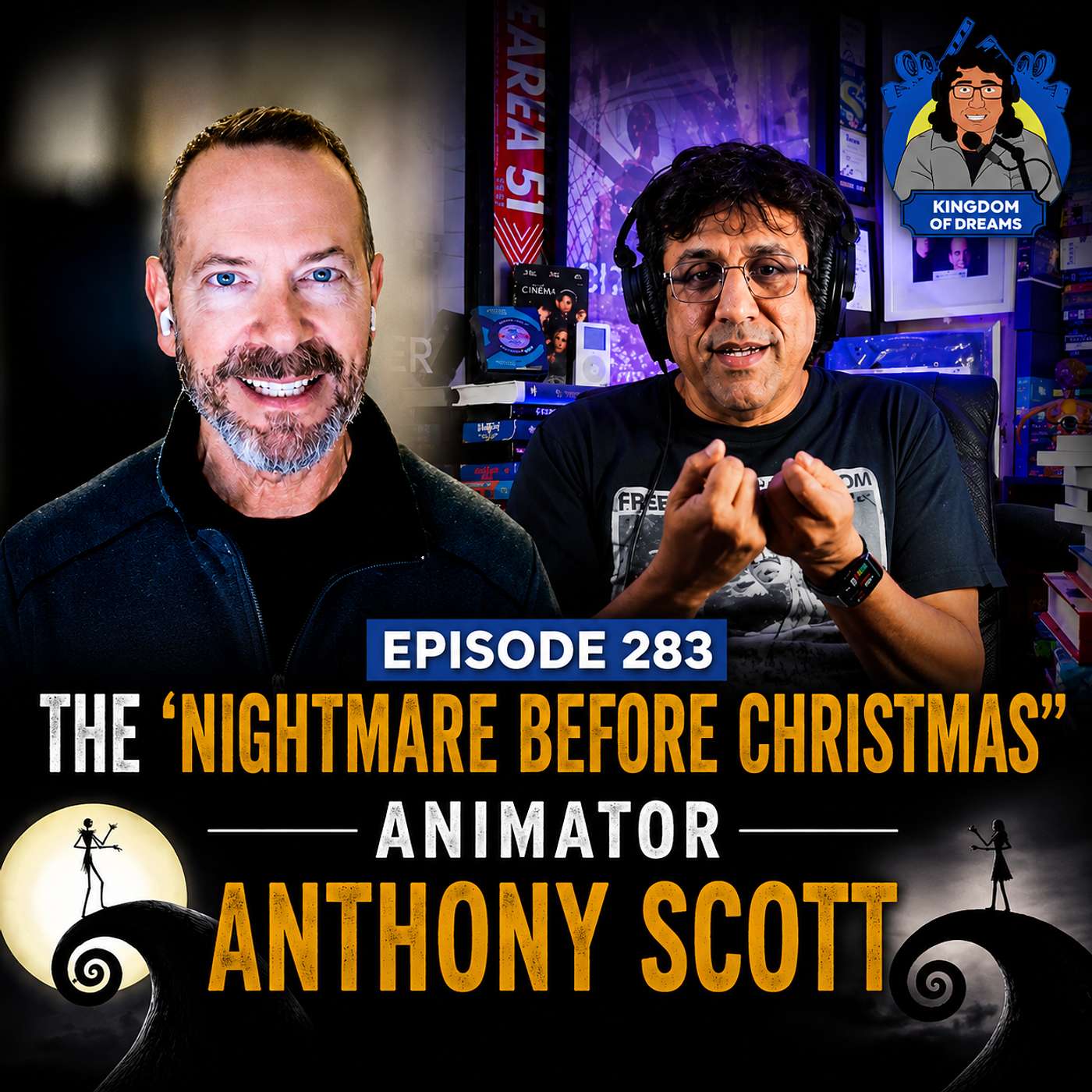 EP 283 - 'The Nightmare Before Christmas' - Animator - Anthony Scott