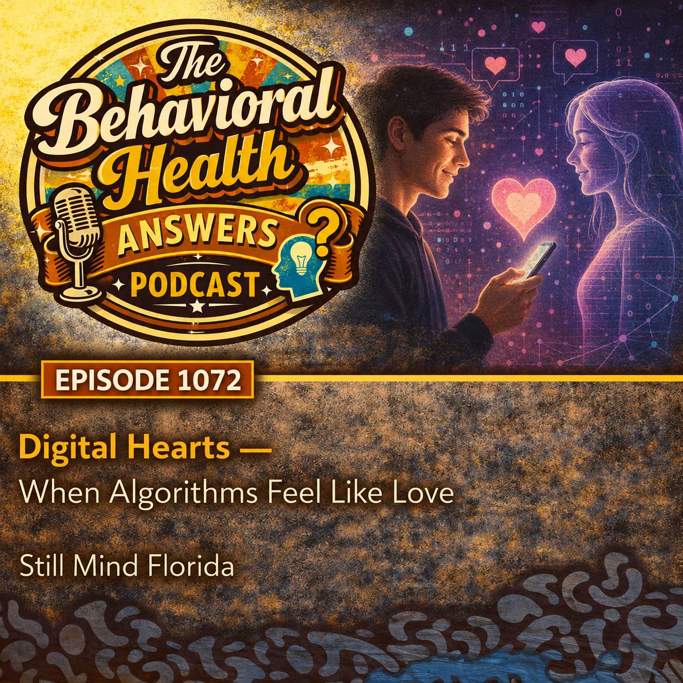 Episode 1072: Digital Hearts - When Algorithms Feel Like Love | Still Mind Florida episode artwork