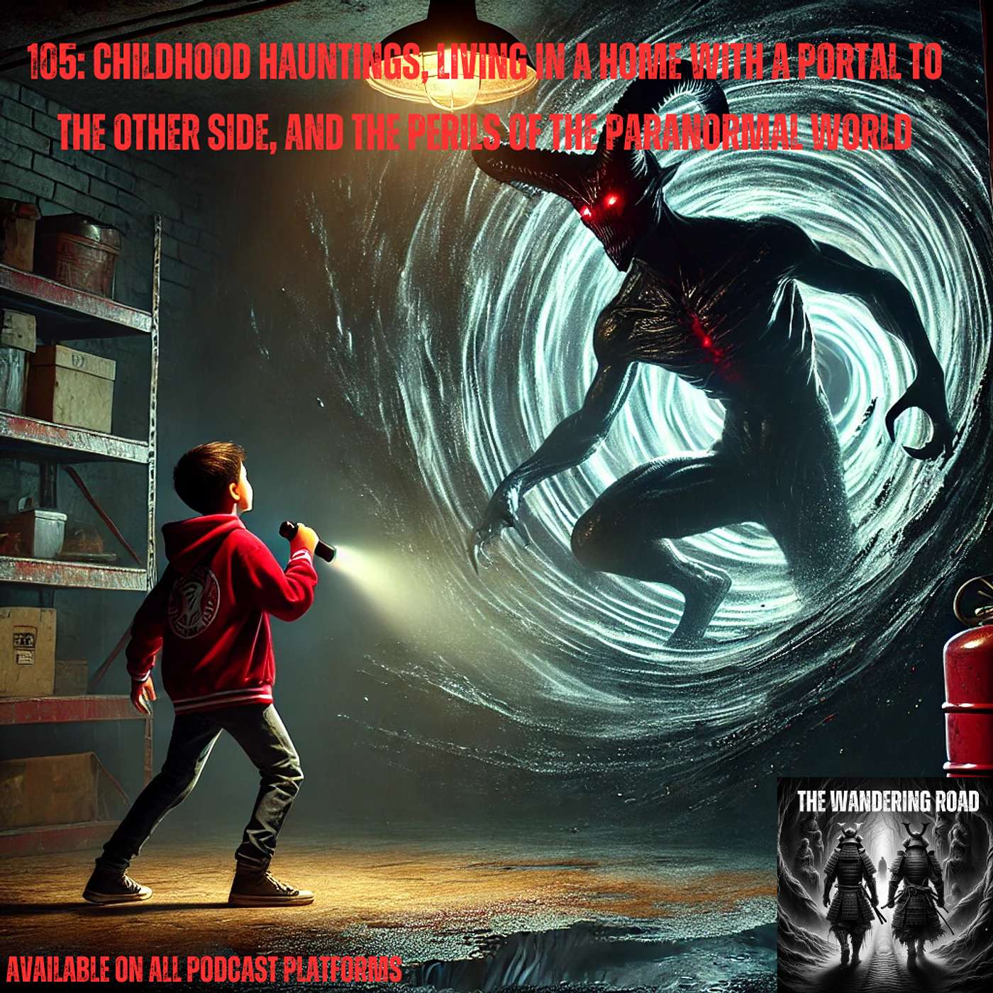 105: Childhood Hauntings, Living In A Home With A Portal To The Other Side, and The Perils of the Paranormal World episode artwork
