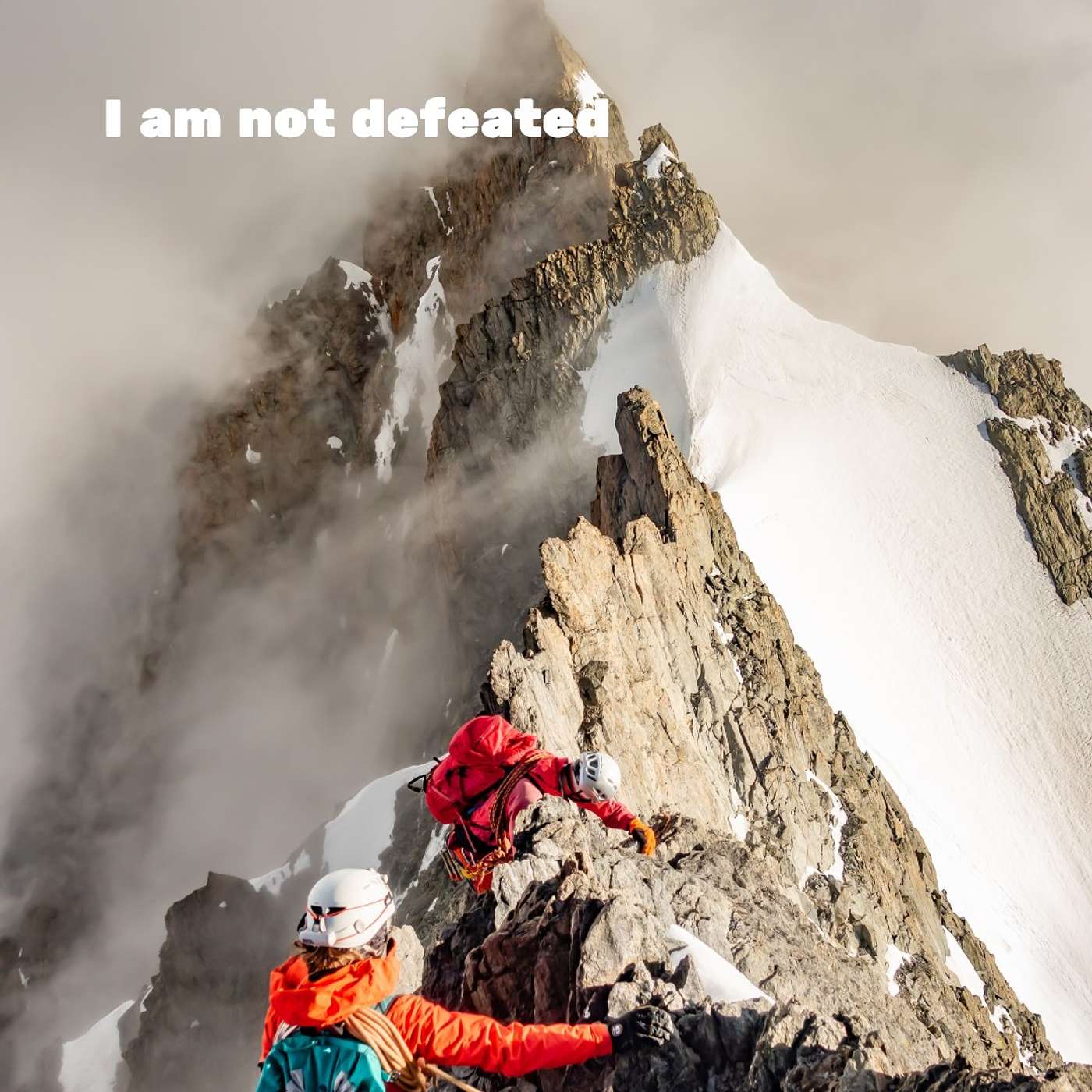 #155 I am not defeated episode artwork