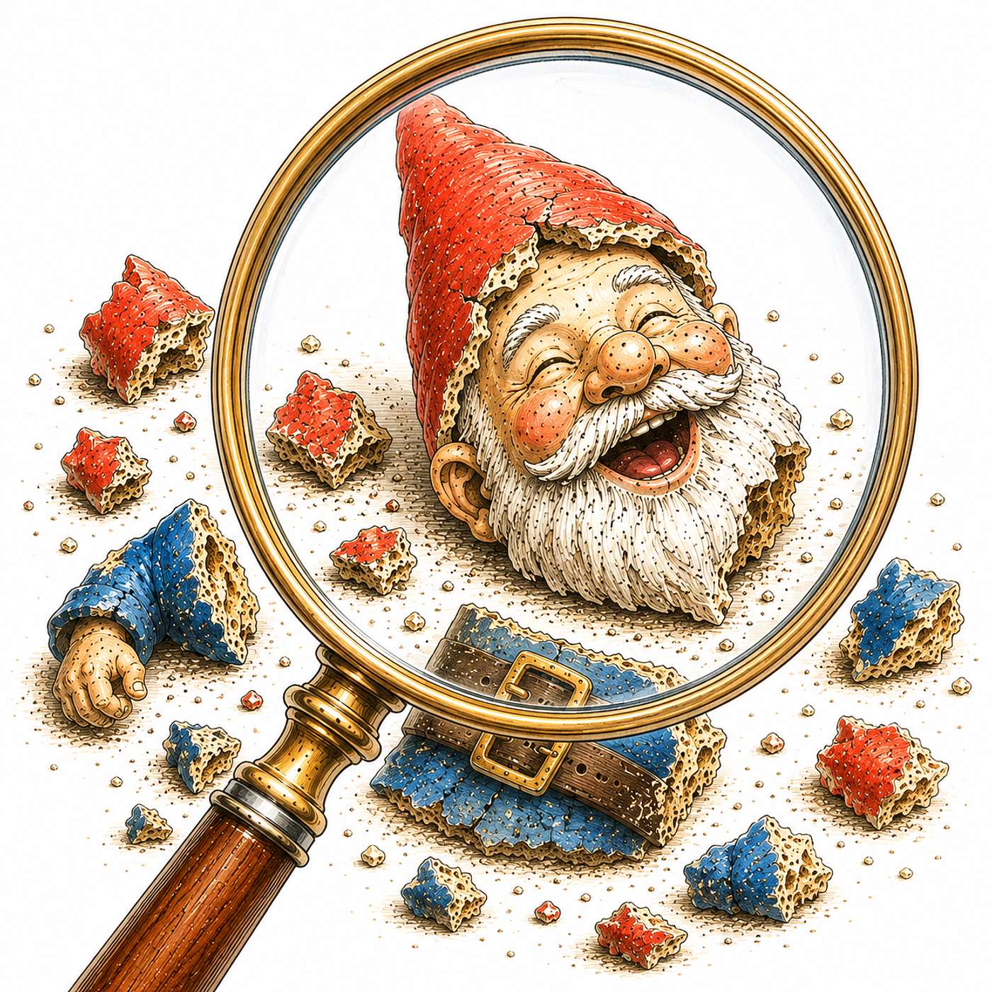 The Mystery of the Six Giggling Gnomes! 🕵️‍♂️🗿Based on the Sherlock Holmes adventure, The Six Napoleons!