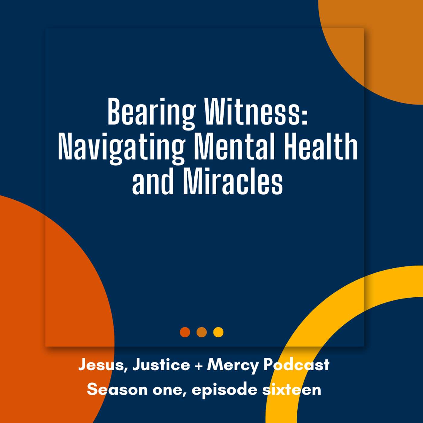 Jesus, Justice + Mercy: Bold faith, radical love and justice for the church