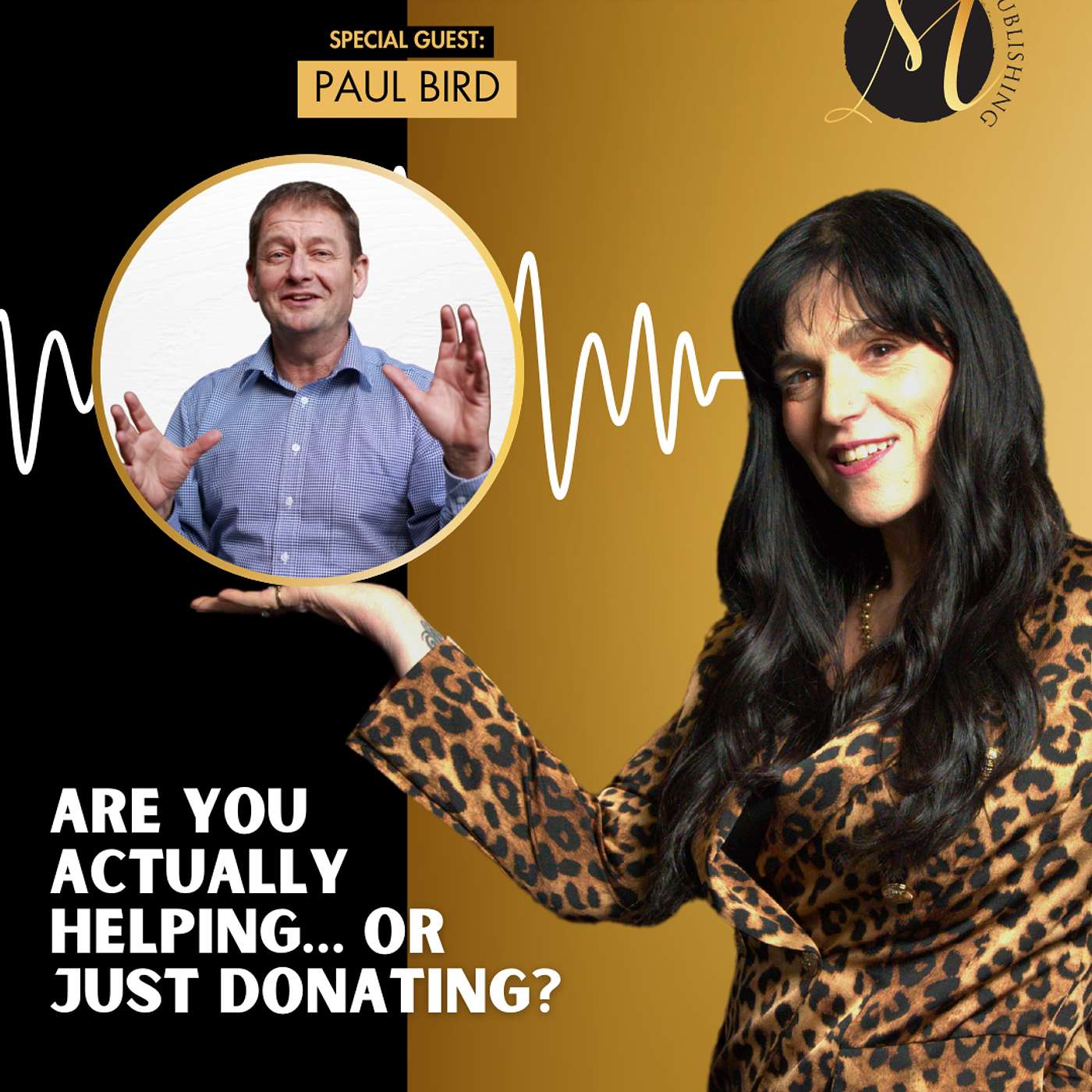 Are You Actually Helping… Or Just Donating? | Authors Spotlight Podcast episode artwork
